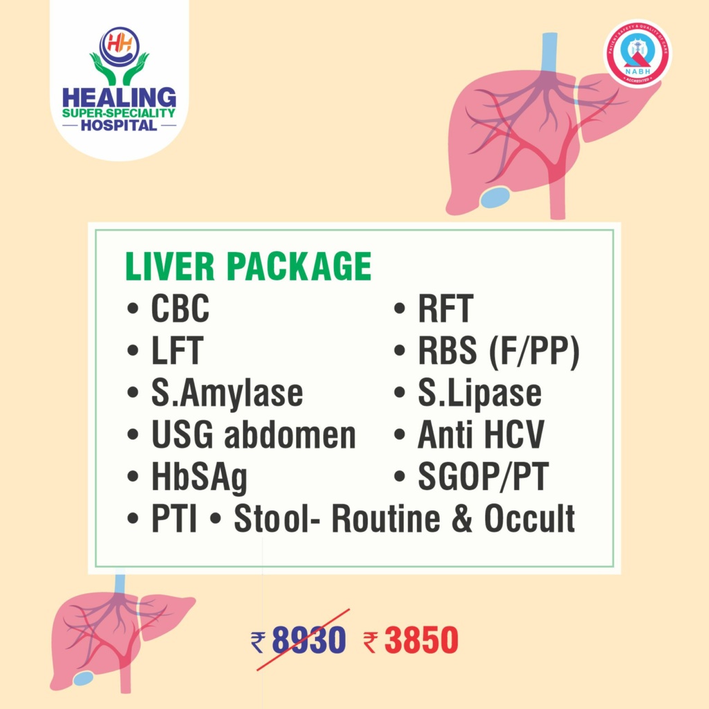 Healing Hospital Chandigarh Liver Package