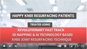 Happy Knee Resurfacing Patients healing hospital chandigarh