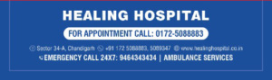 Healing Hospital Chandigarh Contact number