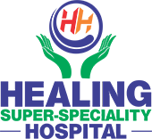 Healing Hospital and Institute of Paramedical Sciences Logo