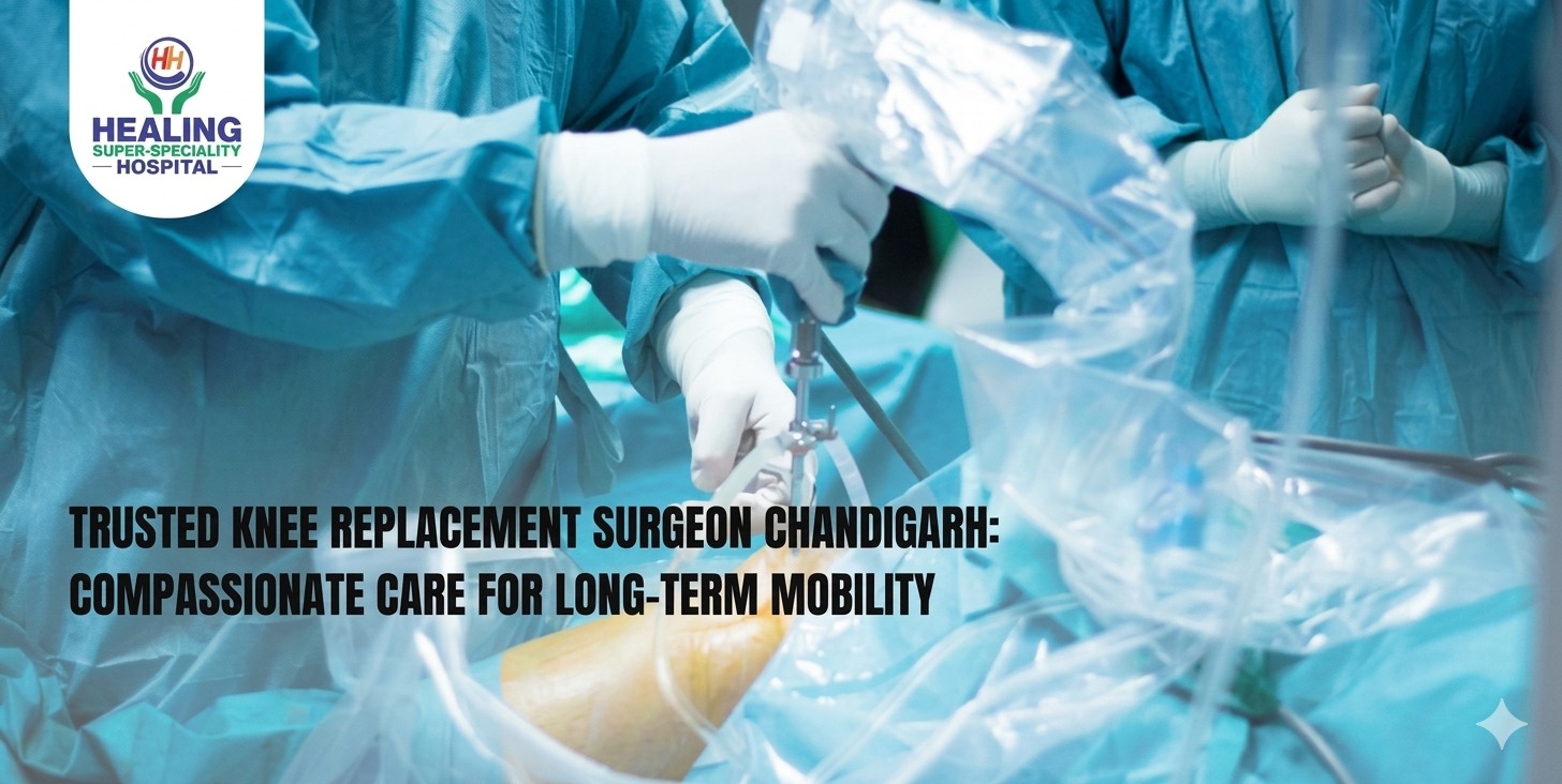 Trusted Knee Replacement Surgeon Chandigarh: Compassionate Care for Long-Term Mobility