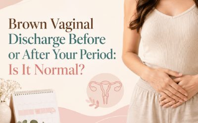Brown Vaginal Discharge Before or After Your Period: Is It Normal?