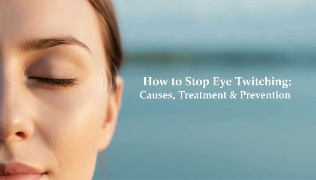 How to Stop Eye Twitching: Causes, Treatment & Prevention